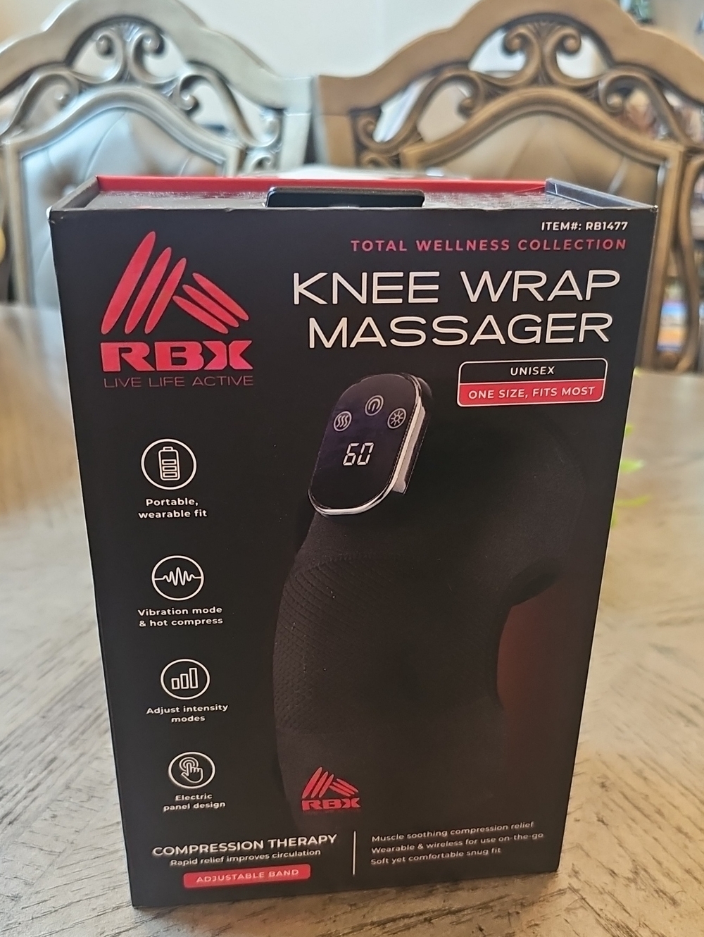 Knee Wrap Massager NWT RBX